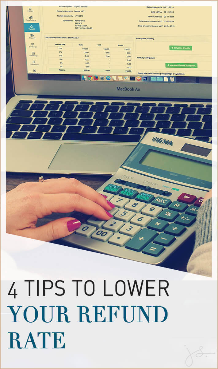 4 tips to lower your refund rate